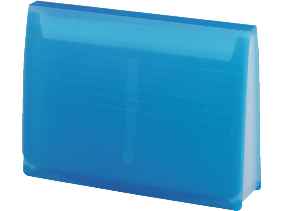 AQUA DROPs エクスパンディングファイル A4 青 リヒトラブ A-5050-8