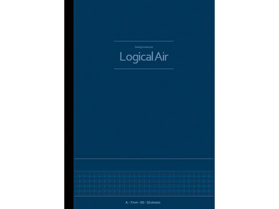 ロジカルエアー ビジネスユース セミB5 ダークブルー ナカバヤシ ノ-B552A-DB