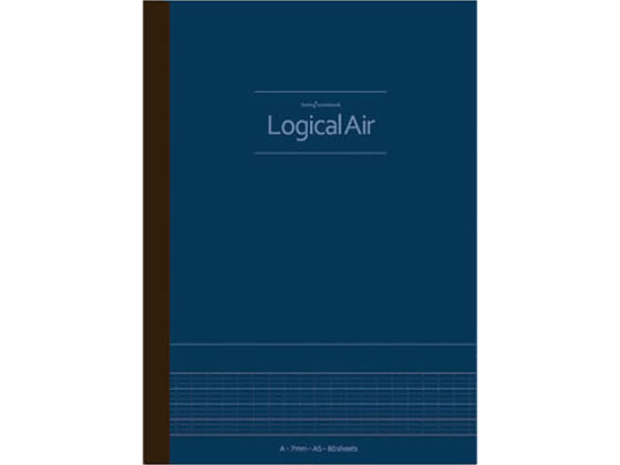 ロジカルエアー ビジネスユース A5 ダークブルー ナカバヤシ ノ-A512A-DB