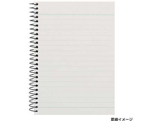 スパイラルノート A6変形 6mm罫 ブルー マルマン N670A-02