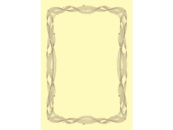 OA対応 証書用紙 A4判 ループ 10枚 タカ印 10-1707