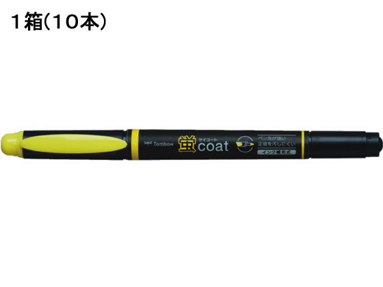 蛍コート 黄 10本 トンボ鉛筆 WA-TC91