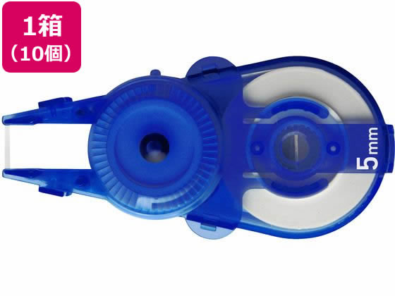 ホワイパースライド交換テープ 5mm ブルー 10個 プラス 49562/WH115R10P