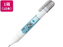 ペン修正液極細 油性水性インキ両用10本 ぺんてる XEZL61-W