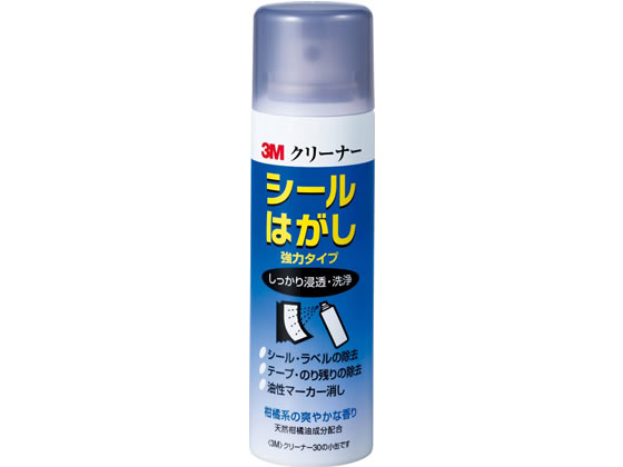 【重要：ご注文について】お客様のご都合による商品の交換・返品・数量変更は一切承っておりません。ご注文の際は慎重にお選びの上、ご注文願います。購入履歴でのキャンセル可能時間を越え、ご注文が確定されますと、在庫があるものは即、出荷手配に入る場合がございます。既にキャンセル可能時間を経過している場合は、ご注文のキャンセルを承ることが出来ません。即日出荷商品等、当店からの確認メールや、ご入金確認のメールが配信されない場合がございます。その場合は、商品発送（出荷）のメールをご確認下さい。■ご注文の個数によっては、表示の出荷日目安よりも出荷まで日数を頂く場合がございます。納期については、事前にお問い合わせをお願い致します。また、当該商品は他店舗でも在庫を共有しておりますので、在庫更新のタイミングにより在庫切れの場合、やむを得ずキャンセルさせて頂く可能性があります。■納期がかかる商品を同時にご注文頂いた場合は商品が全て揃ってからの出荷となります。【送料について】『同梱区分C ： 1梱包あたり988円（全国一律）』※『異なる同梱区分の商品』を一緒にご注文頂いた場合は、同梱が出来ません。別配送となり追加送料がかかりますので、ご注文後に訂正の上、ご連絡させて頂きます。また、大量注文並びに重量物をご注文された場合や、輸送中の破損防止の為やむを得ず梱包を分けないと通常梱包サイズに収まらないご注文の場合は、別途配送料をお見積りさせて頂きます。お見積りとなる場合は、ご連絡にお時間を頂くこともございますので予めご了承下さい。(追加送料は自動計算されません。出荷は保留扱いとなります。)【ご注意】事前の配達日時は一切ご指定頂けません。配達日時につきましては、お手数ですが出荷完了時にご案内する荷物問い合わせ番号をもとに、お客様より配送業者へ直接御調整をお願い致します。時間帯指定をされていても「指定なし」で出荷致します。食品等の賞味期限・消費期限の残存日数のご指定は承ることが出来ません。メーカーによるリニューアルに伴い、パッケージ・内容等が予告なく変更される場合がございます。掲載写真等がリニューアル前のものであっても、リニューアル後の商品が届いた場合、ご返品や交換等は承ることが出来ません。ラッピング（包装）・のしがけは承ることが出来ません。メール便・定形外郵便等はご指定頂けません。クリーナー30 3Mスプレーのり99.333の汚れ落し用 100ml 3M CLEANER30 MINI●容量：100ml●用途：3Mスプレーのり99、333の汚れ落とし用●スプレーのり専用の洗浄剤です。※メーカーの都合により、パッケージ・仕様等は予告なく変更になる場合がございます。●広告文責：株式会社プロヴィジョン（tel:092-985-3973）