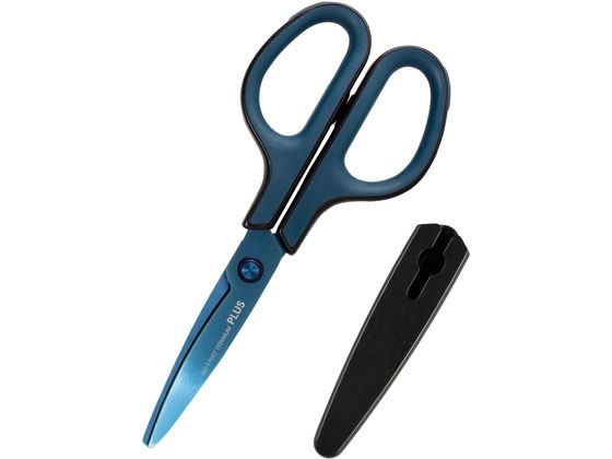 はさみ フィットカットカーブ チタンコート チタンブルー 34-518 プラス 34518SC-175ST