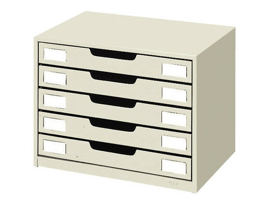 レターケース スチール引き出しタイプ A4横5段 コクヨ LC-Y5M