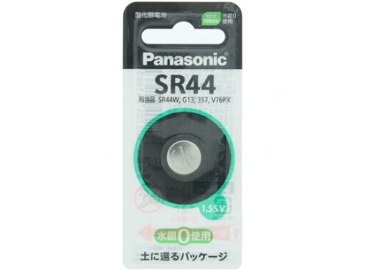 酸化銀電池 SR44 パナソニック SR44P 酸化銀電池 SR44 パナソニック SR44P