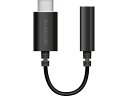 イヤホンヘッドホン用USB Type-C変換ケーブル ブラック エレコム EHP-C35DS01BK