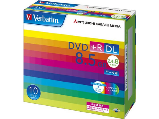 DVD+R DL 8.5GB データー用 8倍速 10枚 バ