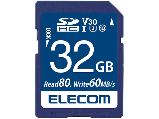 SDHCカード データ復旧サービス付32GB エレコム MF-FS032GU13V3R