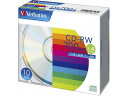 データ用CD-RW 700MB 1〜4倍速10枚　バーベイタム　SW80QU10V1