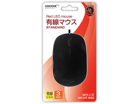 HIDISC/ͭޥ RedLED ؼ 3ܥ ֥å ϥǥ HDM-2106BK