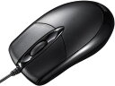 有線光学式マウス 3ボタン ブラック サンワサプライ MA-130HUBK
