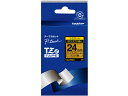 ラベルプリンター用おしゃれテープ24mmプレミアムゴールド ブラザー TZe-PR851