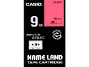 カシオ/ネームランド スタンダード 9mm 赤/黒文字/XR-9RD カシオ計算機 XR9RD
