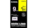 ネームランドテープ 9mm 蛍光黄/黒文字/XR-9FYW カシオ計算機 XR9FYW