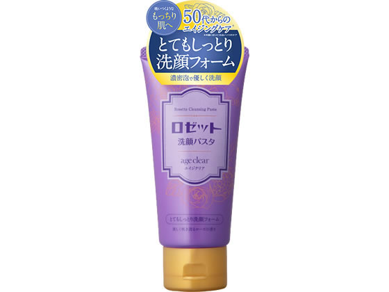 洗顔パスタ エイジクリアとてもしっとり洗顔フォーム ロゼット