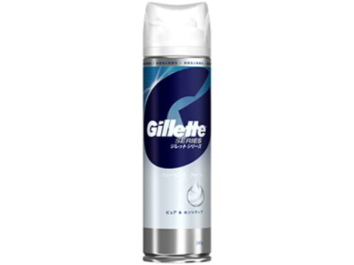 ジレット シェービングフォーム ピュア&センシティブ 245g P&G ジレット シェービングフォーム ピュア&センシティブ 245g P&G