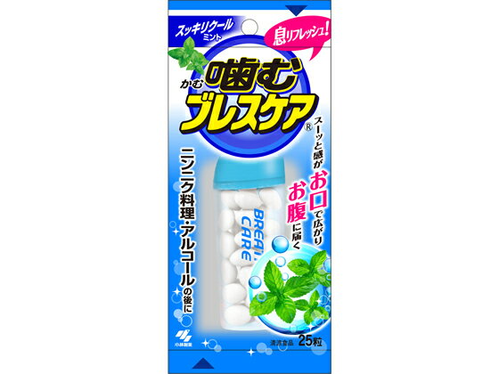 噛むブレスケア スッキリクールミント25粒 小林製薬