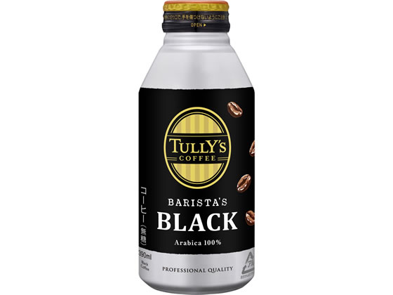 TULLY’S COFFEE バリスタズ ブラック 390ml 伊藤園 16199