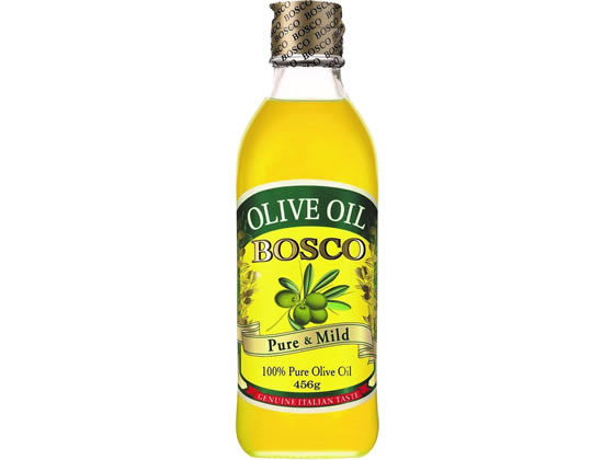 BOSCO オリーブオイル Pure&Mild 456g瓶 日清オイリオ