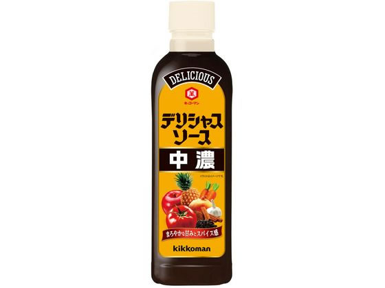 デリシャスソース 中濃 500ml キッコーマン