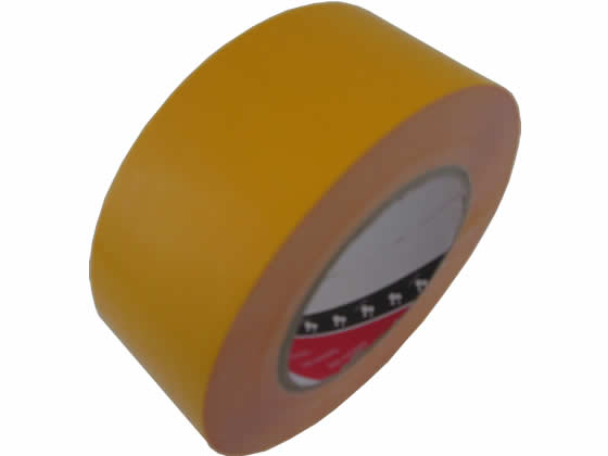 脱塩ビ ラインテープ 50mm×50m 黄 寺岡 No.365