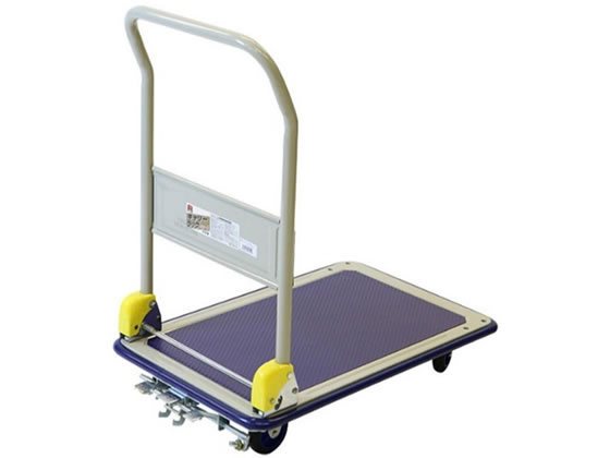 スチール台車150kg荷重フットブレーキ付 浅香工業 DXL小ブレーキ付