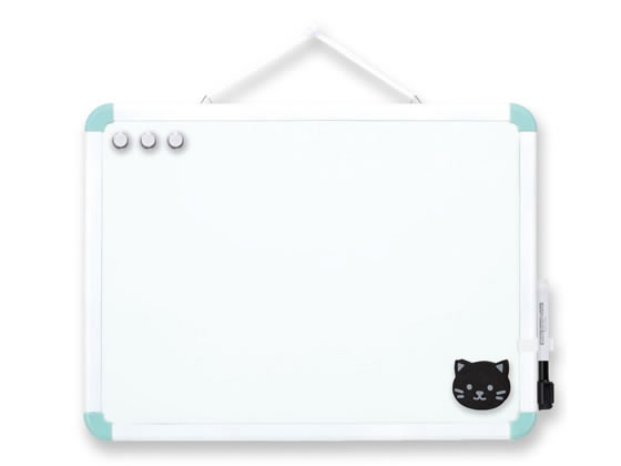 ホワイトボード ねこ M アスカ WB081B