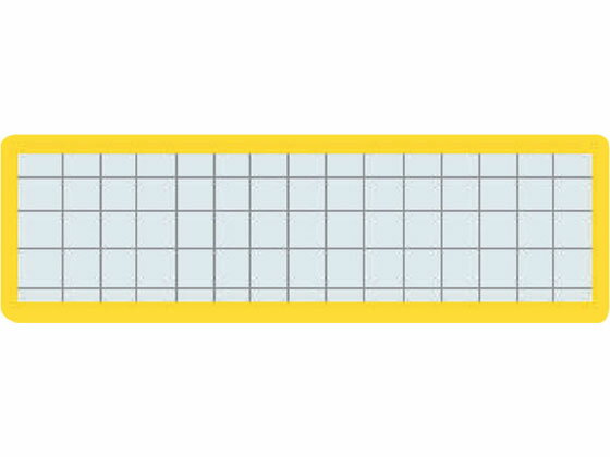 マグネット見出し黄 25×80 コクヨ マク-402Y