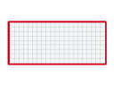マグネット見出し 赤 50×110mm コクヨ