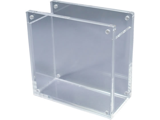 アクリルPOPホルダー付ナプキンスタンド S スマイル 746399