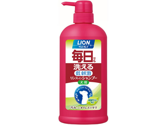 ペットキレイ 毎日でも洗えるリンスインシャンプー愛犬用 550ml ライオン 1