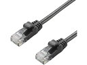 やわらかLANケーブル Cat5E準拠 5m エレコム LD-CTY/BK5