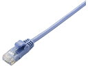やわらかLANケーブル Cat5E準拠 1m エレコム LD-CTY/BU1