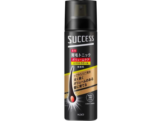 サクセス 薬用育毛トニック ボリュームケア EXクール 180g KAO