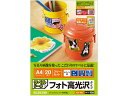 フリーカットラベル フォト光沢 A4 10枚 エレコム EDT-FKK