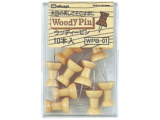 ウッディーピンボンゴ 10mm 10本×20 ミツヤ WPB-01