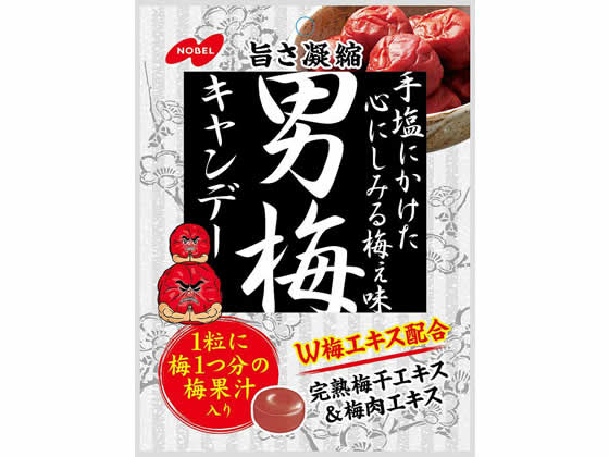 男梅 キャンディー 80g ノーベル