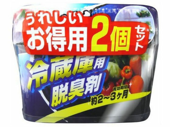 【重要：ご注文について】お客様のご都合による商品の交換・返品・数量変更は一切承っておりません。ご注文の際は慎重にお選びの上、ご注文願います。購入履歴でのキャンセル可能時間を越え、ご注文が確定されますと、在庫があるものは即、出荷手配に入る場合がございます。既にキャンセル可能時間を経過している場合は、ご注文のキャンセルを承ることが出来ません。即日出荷商品等、当店からの確認メールや、ご入金確認のメールが配信されない場合がございます。その場合は、商品発送（出荷）のメールをご確認下さい。■ご注文の個数によっては、表示の出荷日目安よりも出荷まで日数を頂く場合がございます。納期については、事前にお問い合わせをお願い致します。また、当該商品は他店舗でも在庫を共有しておりますので、在庫更新のタイミングにより在庫切れの場合、やむを得ずキャンセルさせて頂く可能性があります。■納期がかかる商品を同時にご注文頂いた場合は商品が全て揃ってからの出荷となります。【送料について】『同梱区分C ： 1梱包あたり988円（全国一律）』※『異なる同梱区分の商品』を一緒にご注文頂いた場合は、同梱が出来ません。別配送となり追加送料がかかりますので、ご注文後に訂正の上、ご連絡させて頂きます。また、大量注文並びに重量物をご注文された場合や、輸送中の破損防止の為やむを得ず梱包を分けないと通常梱包サイズに収まらないご注文の場合は、別途配送料をお見積りさせて頂きます。お見積りとなる場合は、ご連絡にお時間を頂くこともございますので予めご了承下さい。(追加送料は自動計算されません。出荷は保留扱いとなります。)【ご注意】事前の配達日時は一切ご指定頂けません。配達日時につきましては、お手数ですが出荷完了時にご案内する荷物問い合わせ番号をもとに、お客様より配送業者へ直接御調整をお願い致します。時間帯指定をされていても「指定なし」で出荷致します。食品等の賞味期限・消費期限の残存日数のご指定は承ることが出来ません。メーカーによるリニューアルに伴い、パッケージ・内容等が予告なく変更される場合がございます。掲載写真等がリニューアル前のものであっても、リニューアル後の商品が届いた場合、ご返品や交換等は承ることが出来ません。ラッピング（包装）・のしがけは承ることが出来ません。メール便・定形外郵便等はご指定頂けません。炭の冷蔵庫用 脱臭剤 2個セット ウエルコ置くだけかんたんなスリムタイプで、冷蔵室内の気になるニオイを脱臭します。●サイズ：85×120×93mm●重量：390g●成分（材質）：天然植物抽出物、活性炭、界面活性剤、ゲル化剤、精製水●原産国：中国●メーカー名：ウエルコ●広告文責：株式会社プロヴィジョン（tel:092-985-3973）