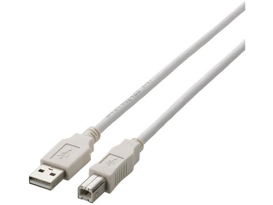 USB2.0֥ A-B 5m ۥ磻ȡ쥳ࡡU2C-BN50WH