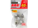 長寿命クリプトン球 40Wクリア 朝日電器 GKP-362LH(C)