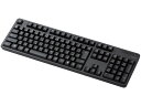 無線フルキーボード メンブレン式 エレコム TK-FDM106TBK