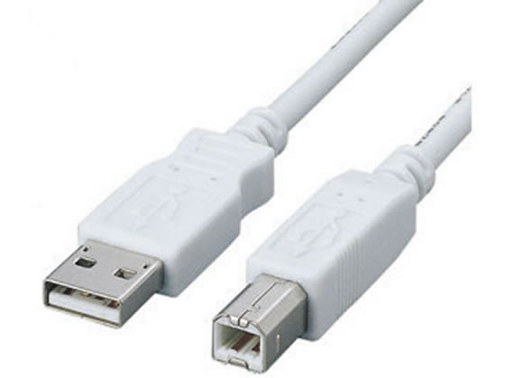 USB2.0֥ A-B ե饤ȥ¢ 1.5m 쥳 USB2-FS15