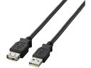 USB2.0延長ケーブル A-A 1.0m エレコム U2C-E10BK