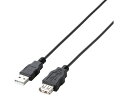 USB2.0延長ケーブル A-A エコ 1.5m エレコム U2C-JE15BK