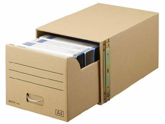 書類保存キャビネット A4判用 1個 スマートバリュー D089J
