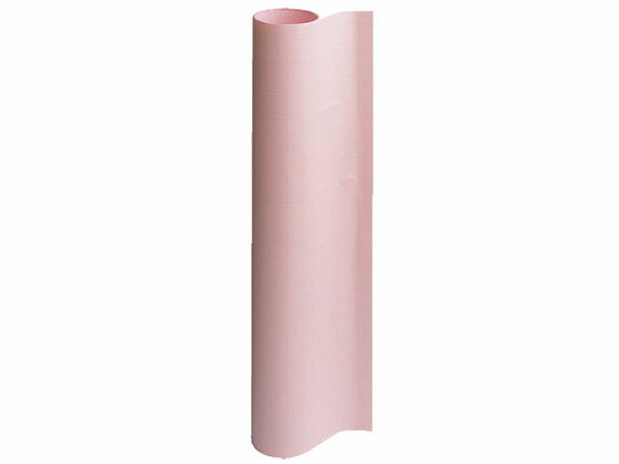 方眼模造紙 ピンク 50枚巻 スマートバリュー P150J-P