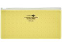AQUA DROPs クリヤーケース PEN(通帳) 黄 5枚 リヒトラブ F5301-5